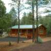 How about a cedar cabin up in the high country? Like this one located in Pinetop, AZ